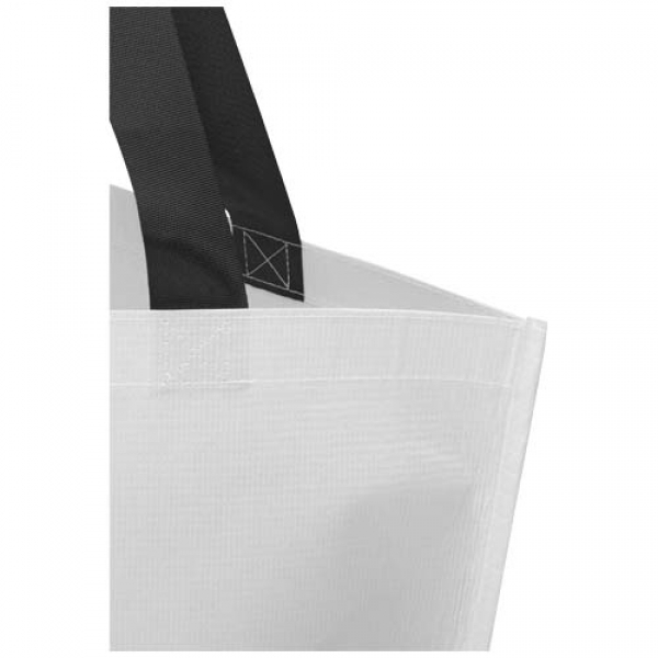 Duo torba na zakupy z certyfikatem GRS z recyklingu, podwójnie laminowana, 18 l