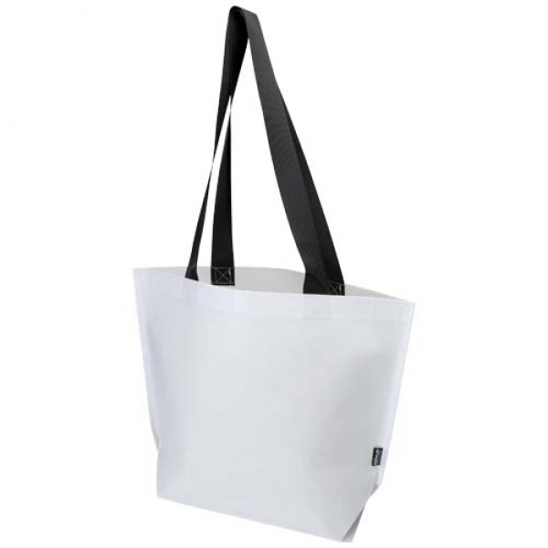 Duo torba na zakupy z certyfikatem GRS z recyklingu, podwójnie laminowana, 18 l