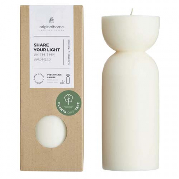 Originalhome świeca organiczna — średnia