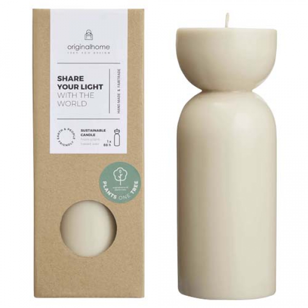 Originalhome świeca organiczna — średnia