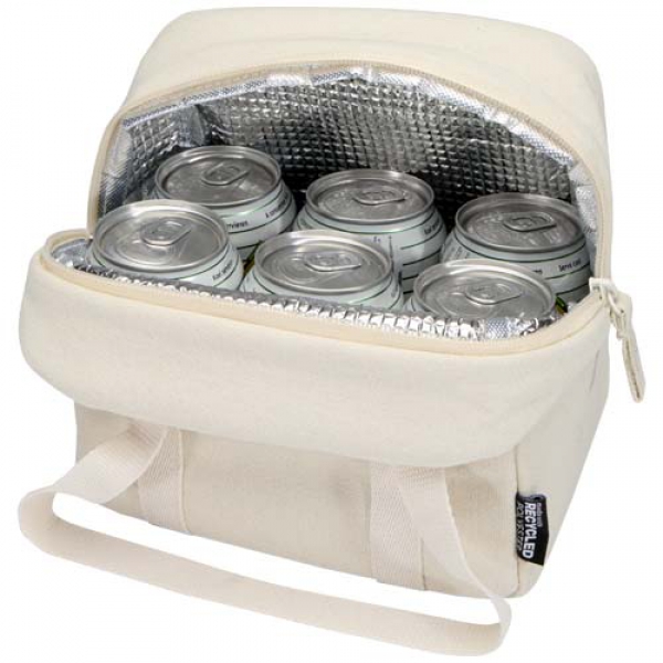 Recanvas torba termiczna na lunch z certyfikatem GRS z recyklingu, 5 l