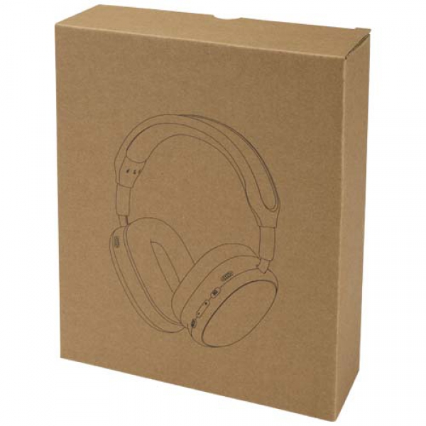 Alzir bezprzewodowy zestaw słuchawkowy Bluetooth® wokółuszny z tworzyw sztucznych pochodzących z recyklingu
