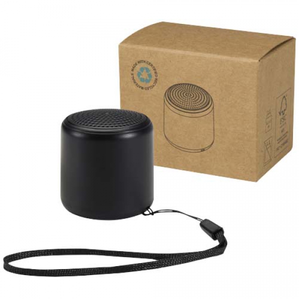 Velkis głośnik bezprzewodowy Bluetooth® o mocy 3 W z tworzyw sztucznych pochodzących z recyklingu