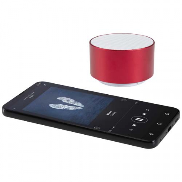 Ankaa bezprzewodowy głośnik Bluetooth® o mocy 3 W z recyklingowanego aluminium