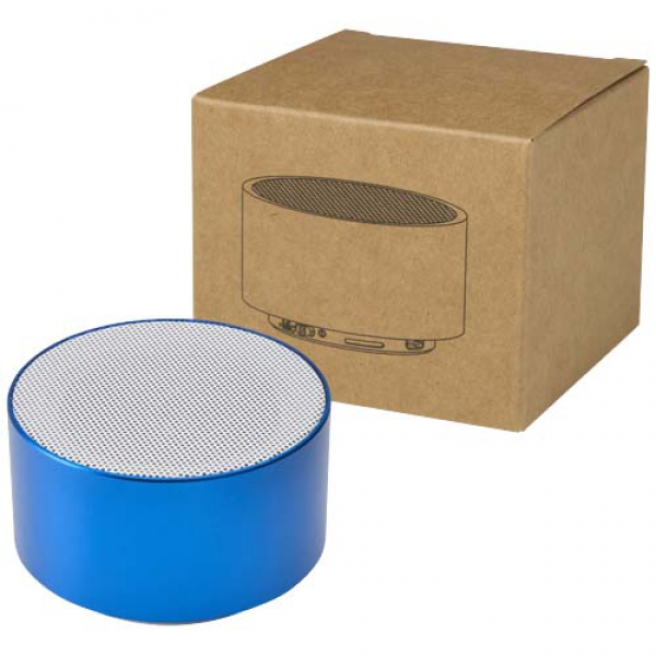 Ankaa bezprzewodowy głośnik Bluetooth® o mocy 3 W z recyklingowanego aluminium