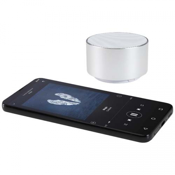 Ankaa bezprzewodowy głośnik Bluetooth® o mocy 3 W z recyklingowanego aluminium
