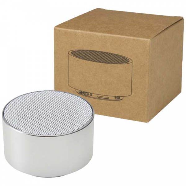 Ankaa bezprzewodowy głośnik Bluetooth® o mocy 3 W z recyklingowanego aluminium