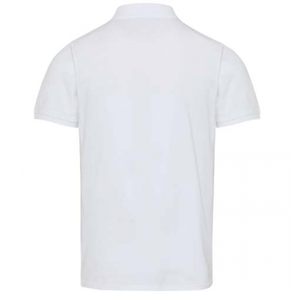 Beryl naturalna koszulka polo z recyklingu z krótkim rękawem, unisex, o gramaturze 220 g/m²