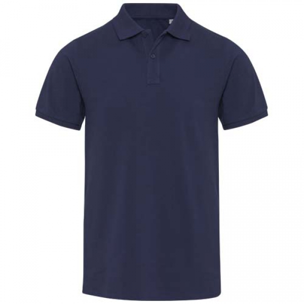 Beryl naturalna koszulka polo z recyklingu z krótkim rękawem, unisex, o gramaturze 220 g/m²