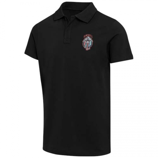 Graphite organiczna koszulka polo unisex o gramaturze 180 g/m², z krótkim rękawem i certyfikatem OCS