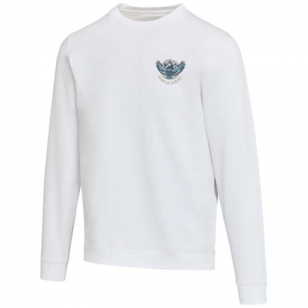 Jasper organiczna bluza unisex z recyklingu o gramaturze 280 g/m² z okrągłym dekoltem i certyfikatem OCS