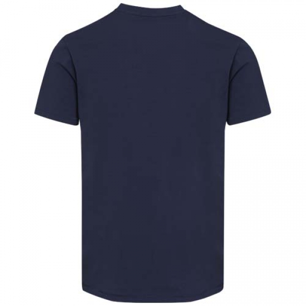 Balfour organiczna koszulka unisex z krótkim rękawem i dekoltem w serek, wykonana z materiału o gramaturze 200 g/m², z certyf