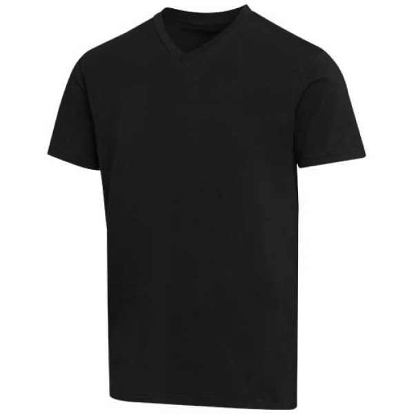 Balfour organiczna koszulka unisex z krótkim rękawem i dekoltem w serek, wykonana z materiału o gramaturze 200 g/m², z certyf