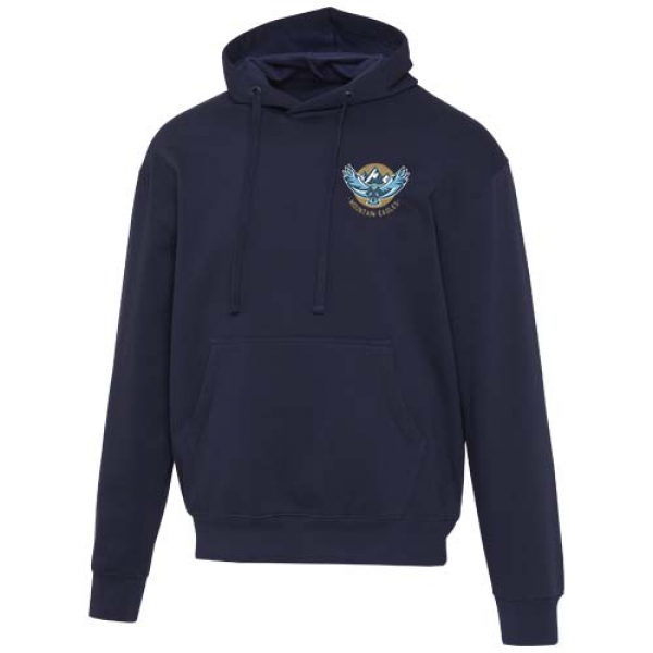 Boris 280 g/m2 bluza z kapturem unisex z bawełny organicznej z certyfikatem OCS w stylu oversize