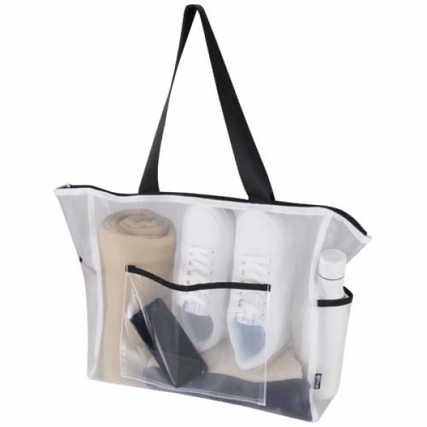 Mesh torba na zakupy 23 l z recyklingu z certyfikatem GRS