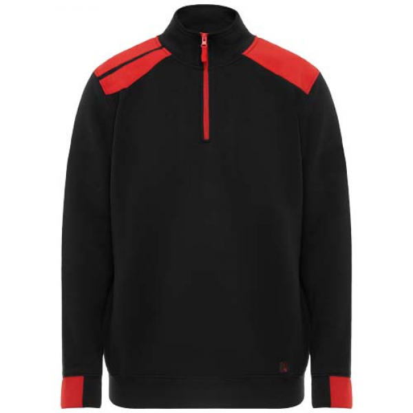 Maverick 280 g/m2 męski sweter z zamkiem błyskawicznym do połowy długości