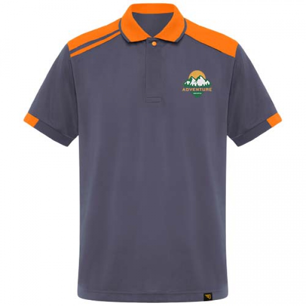 Samurai 160 g/m2 antybakteryjna koszulka polo unisex z krótkim rękawem 