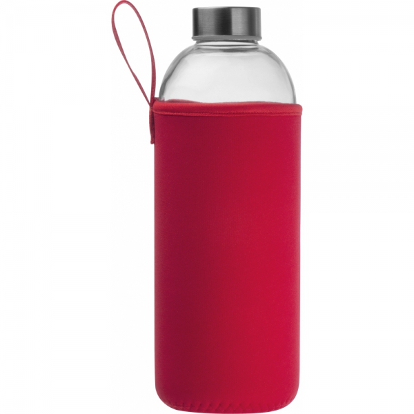 Butelka szklana z pokrowcem 1000 ml JESSICA