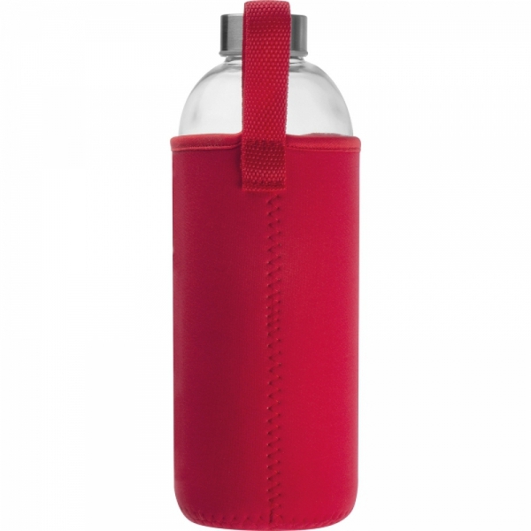 Butelka szklana z pokrowcem 1000 ml JESSICA