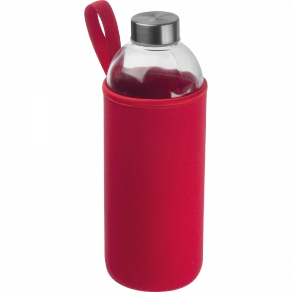 Butelka szklana z pokrowcem 1000 ml JESSICA