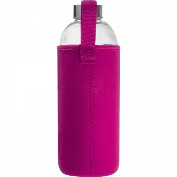 Butelka szklana z pokrowcem 1000 ml JESSICA