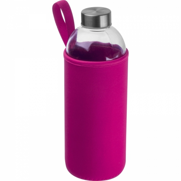 Butelka szklana z pokrowcem 1000 ml JESSICA