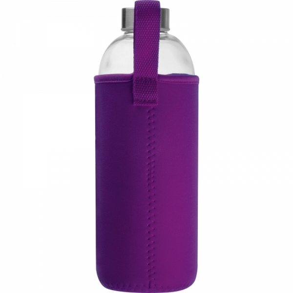 Butelka szklana z pokrowcem 1000 ml JESSICA