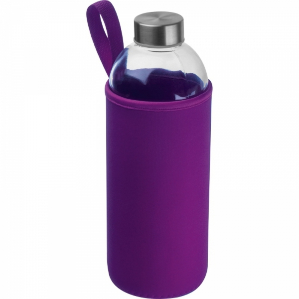 Butelka szklana z pokrowcem 1000 ml JESSICA