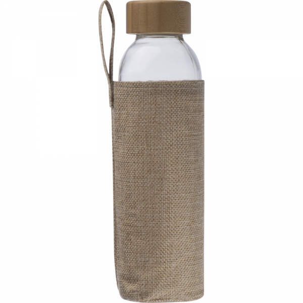 Butelka szklana z pokrowcem 500 ml CARLOTTA