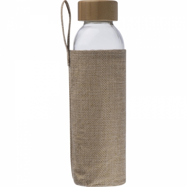 Butelka szklana z pokrowcem 500 ml CARLOTTA