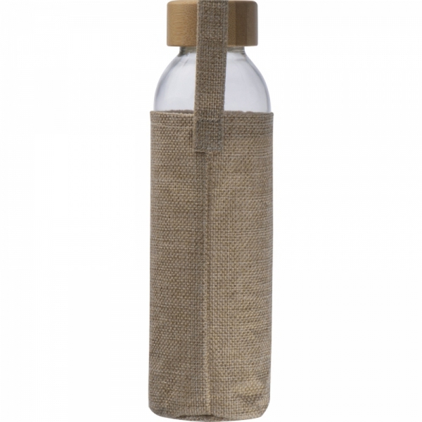 Butelka szklana z pokrowcem 500 ml CARLOTTA
