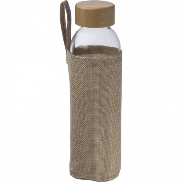 Butelka szklana z pokrowcem 500 ml CARLOTTA