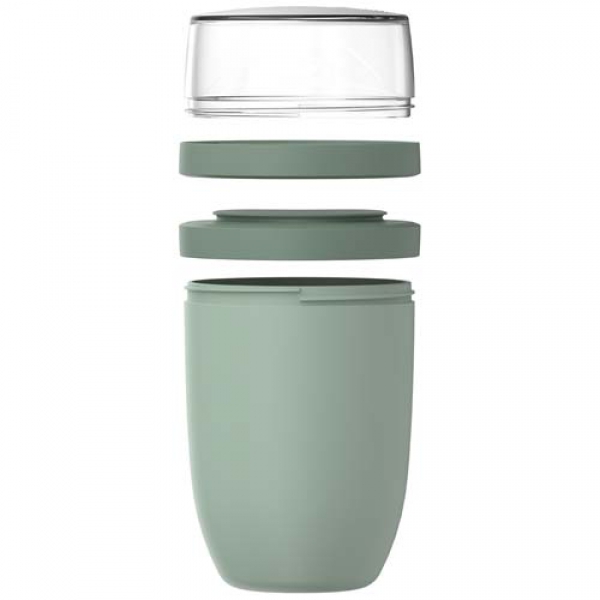 Mepal Ellipse 3-częściowy izolowany pojemnik na lunch o pojemności 500 ml + 2 x 200 ml