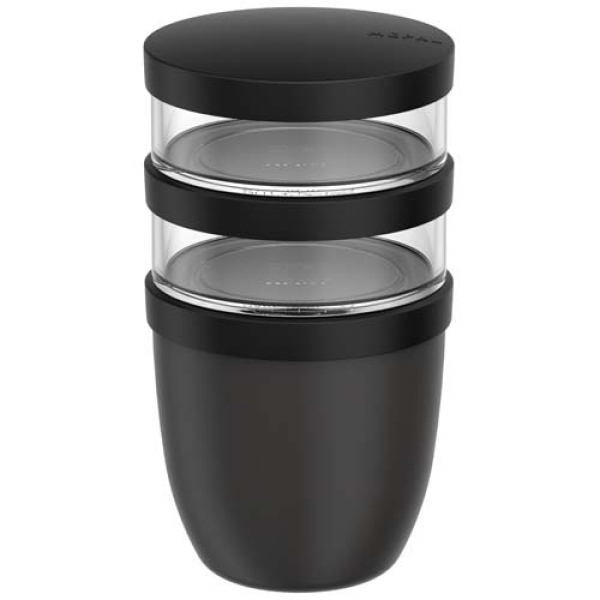Mepal Ellipse 3-częściowy izolowany pojemnik na lunch o pojemności 500 ml + 2 x 200 ml