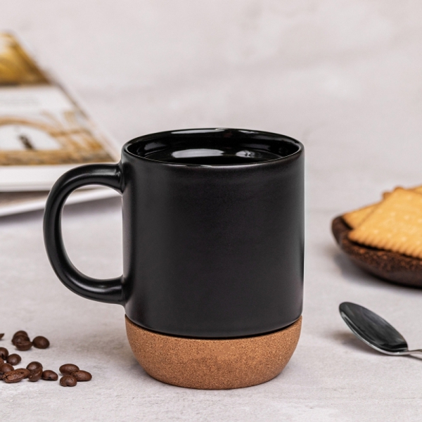 Kubek ceramiczny z korkiem 350 ml THEODOR
