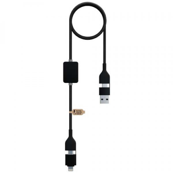 SCX.design C32 kabel do ładowania 60 W z przełącznikiem i podświetlanym logo