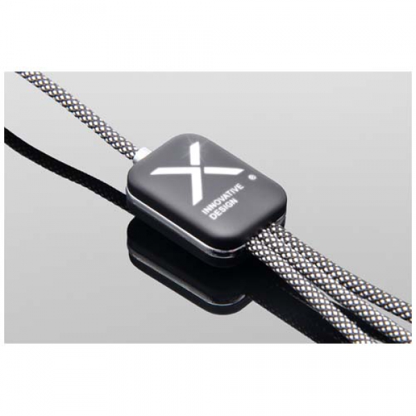 SCX.design C33 kabel do ładowania typu C o mocy 60 W z podwójnym podświetlanym logo 