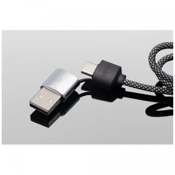 SCX.design C33 kabel do ładowania typu C o mocy 60 W z podwójnym podświetlanym logo 