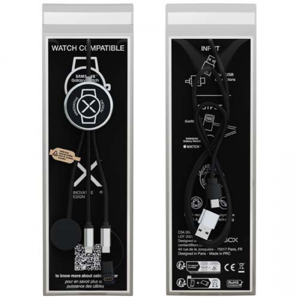 SCX.design C34 kabel do ładowania smartwatcha 7 w 1 