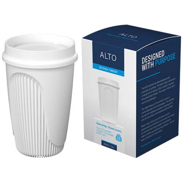 Alto POP kubek o pojemności 350 ml z pokrywką 360°