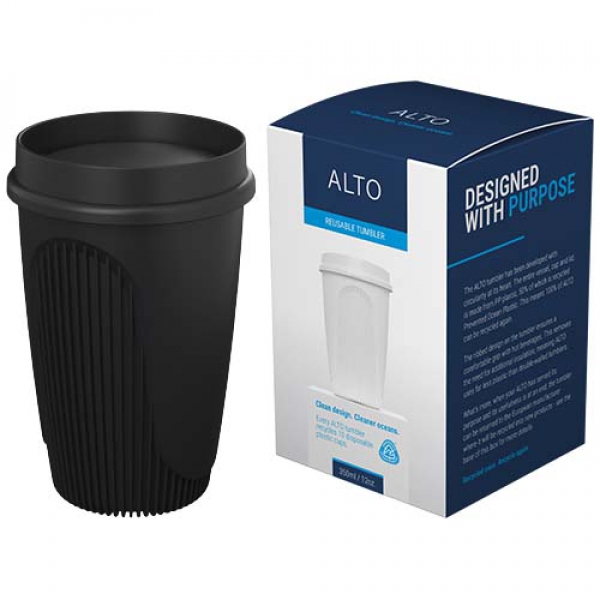 Alto POP kubek o pojemności 350 ml z pokrywką 360°