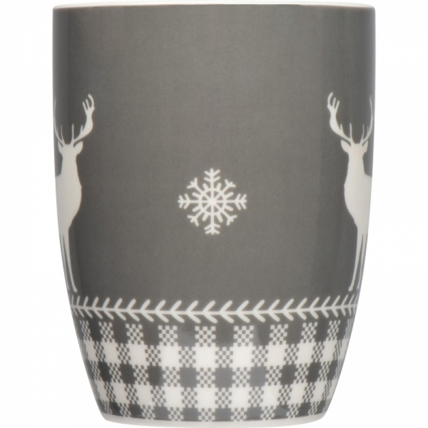 Zestaw 2 świątecznych kubków porcelanowych 300 ml ARMIN