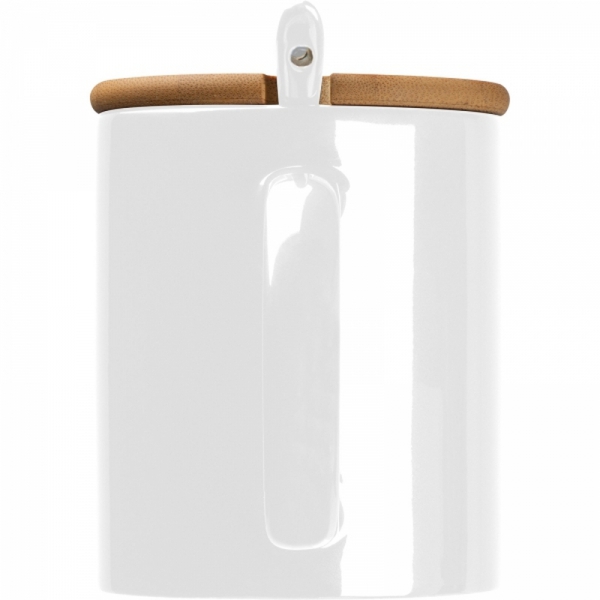 Kubek ceramiczny z łyżeczką 300 ml LOTHAR