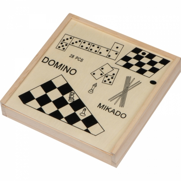 Gry szachy, warcaby, mikado, domino WINIFRED