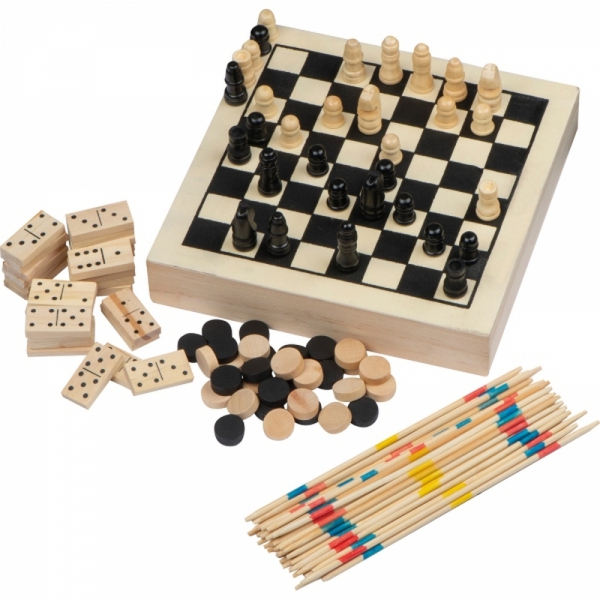 Gry szachy, warcaby, mikado, domino WINIFRED