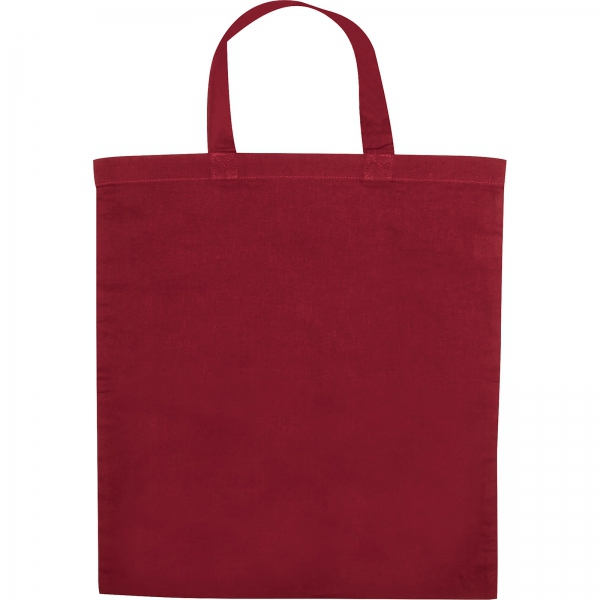 Torba bawełniana z krótkimi uszami 140 g/m2