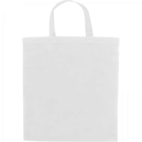 Torba bawełniana z krótkimi uszami 140 g/m2