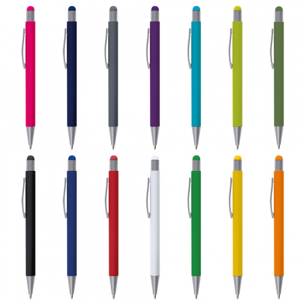 Długopis metalowy touch pen soft touch SALT LAKE CITY