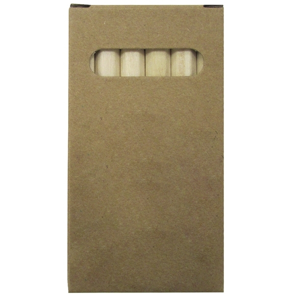 Kredki drewniane 6 kolorów MINI