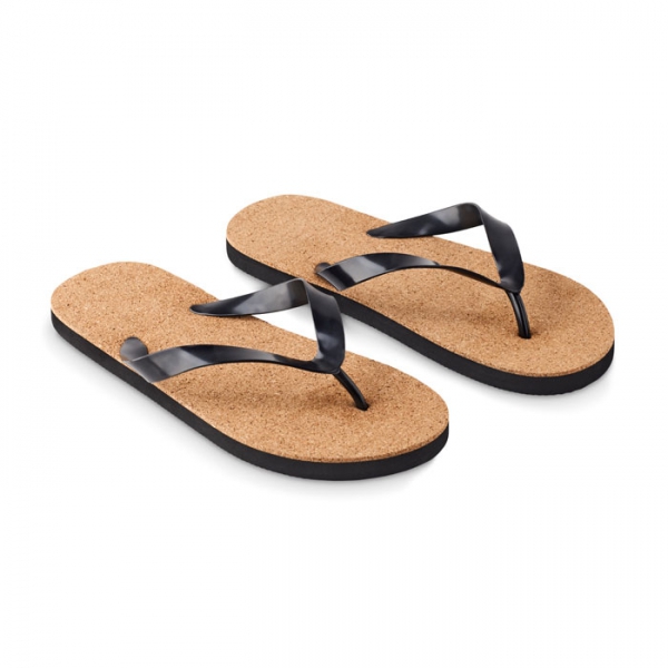Korkowe kapcie plażowe m